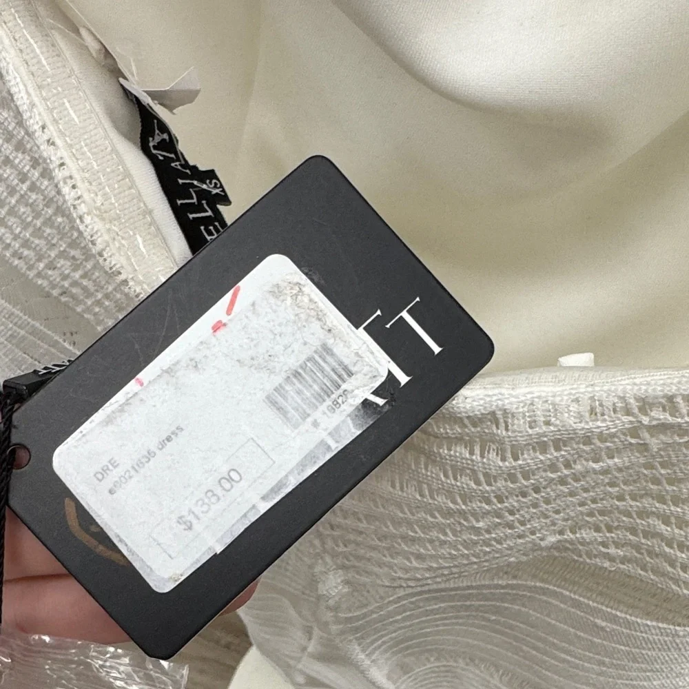 Elliatt White Strapless Dress Size XS NWT - Picture 3 of 3